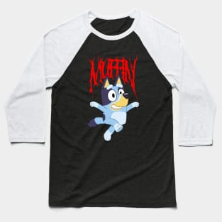 Muffin Bluey Metal Baseball T-Shirt